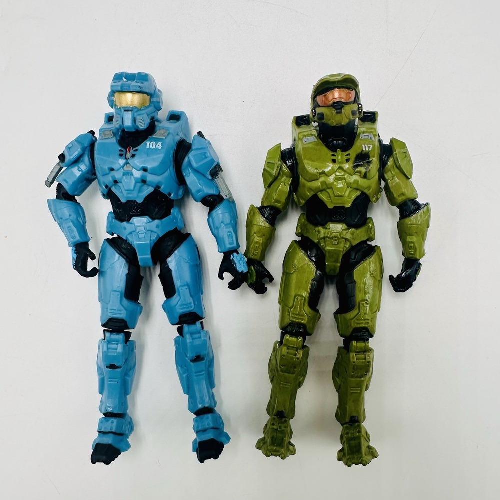 Halo The Spartan Collection Master Chief 7" Action Figure 2020 Jazwares Loose 2